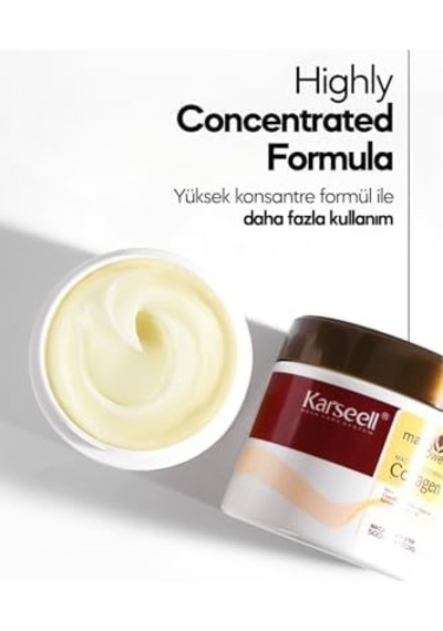 Kolajen Saç Bakım Maskesi Maca Özü Onarıcı Repair Kolajen Saç Maskesi 500 Ml