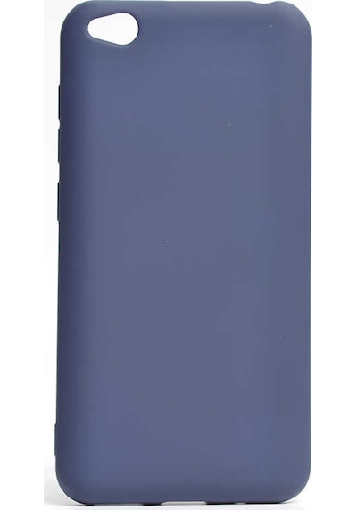 Noktaks - Xiaomi Uyumlu Xiaomi Redmi Go - Kılıf Mat Soft Premier Silikon Kapak - Lacivert T8854 Lacivert