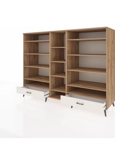 Kronos Dolap 14 Raflı 2 Çekmeceli 220x59x163 Çam-çam/aytaşı Atlas Çam/aytası - Atlas Çam Kronos Dolap 14 Raflı 2 Çekmeceli 220x59x163 Çam-çam/aytaşı Atlas Çam/aytası - Atlas Çam