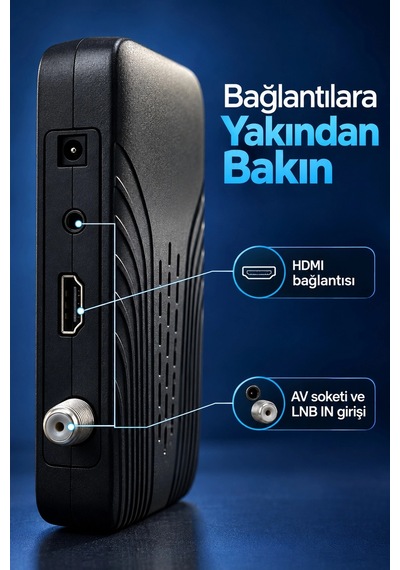 Zenvia Usb 2.0 Girişli Hd Uydu Alıcısı Znv2026