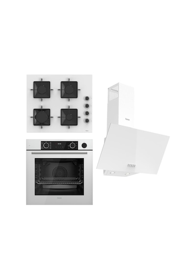Ferre Steamart Ss Serisi XE64CB + SS206 + D086 - Kare Set Beyaz