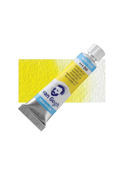 Talens Van Gogh 10 Ml. Tüp Sulu Boya 268 Azo Yellow Light Çok Renkli