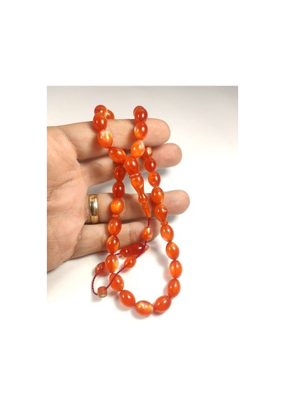 Muhammed Tacir Usta Eseri İmzalı Multi Color Sıkma Kehribar Sertifikalı 4283