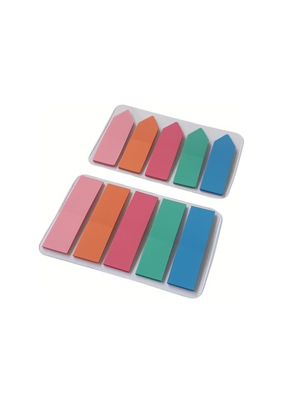 Sticky Notes Şeffaf Renkli Yapışkan Not Kağıtları Film İndeks Renk 1