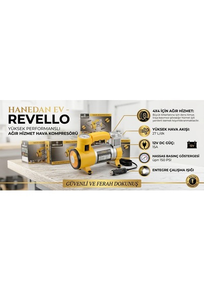 12v Dc 150 Psı Çakmaklık Şarjlı Taşınabilir Dijital Göstergeli/ışıklı Lastik Şişirme Hava Kompresörü