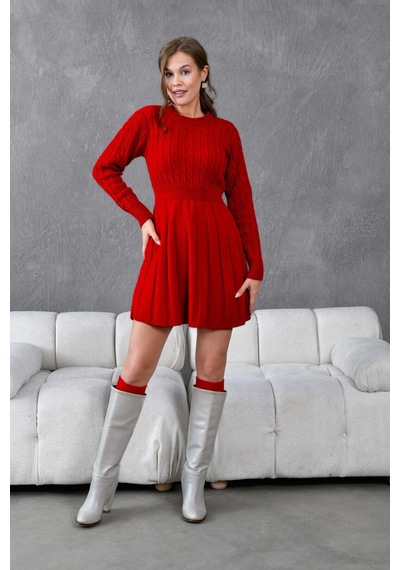Flex Fashıon Saç Örgülü Trend Popüler Triko Mini Elbise Kırmızı - 662242424 Kırmızı - 662242424 Kırmızı Flex Fashıon Saç Örgülü Trend Popüler Triko Mini Elbise Kırmızı - 662242424 Kırmızı - 662242424 Kırmızı