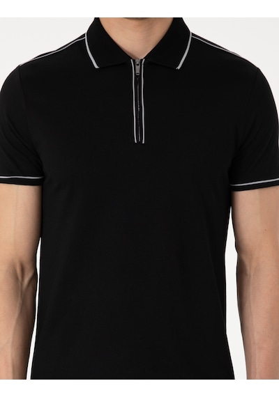 Pierre Cardin Erkek Siyah Tişört 50302615-vr046 SIYAH