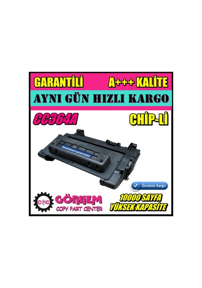 Hp Cc364A Toner Uyumlu P4014 / P4015 / P4515 10000 Sayfa