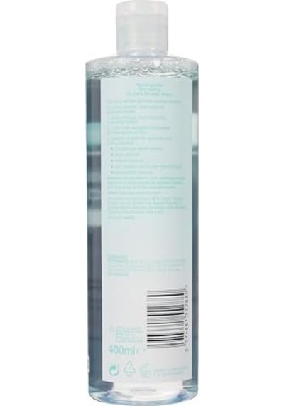 Skin Detox Micellar Water 3'ü 1 Arada Nazik Temizleyici Kir Ve Makyaj Temizleme Suyu Yüz Göz Dudak İçin 400 Ml