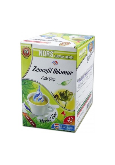 Nurs Zencefil Ihlamur Bitki Süzen Poşet Çay 42 x 2 G