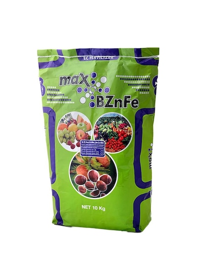 Max B Zn Fe 10KG Bor Demir Çinko Içeren Gübre