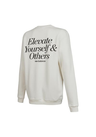 New Balance Mnc3328 Nb Lifestyle Men Sweat Beyaz Erkek Sweatshirt Beyaz