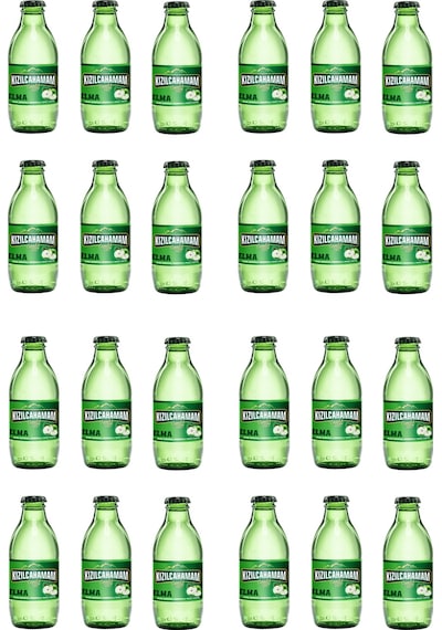 Kızılcahamam Çamlık Elma Aromalı Maden Suyu 200 Ml X 24 Adet
