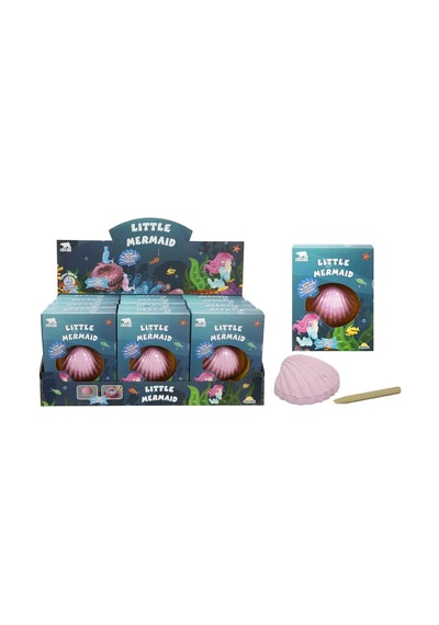 Mey İthalat S00003200 Kazı Set Fosil Serisi Denizkızı Parlayan