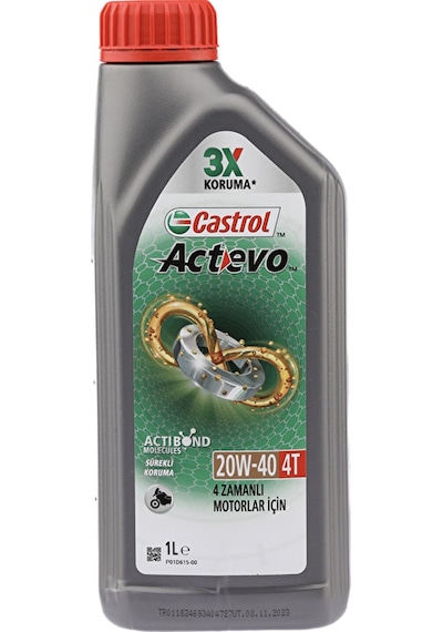 Castrol Actevo 4t 20w-40 Motorsiklet Yağı 1l