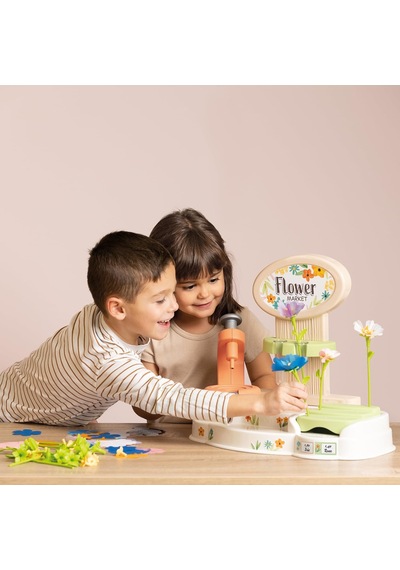 Smoby Flower Market Çocuk Çiçek Market Oyun Seti 7600350407
