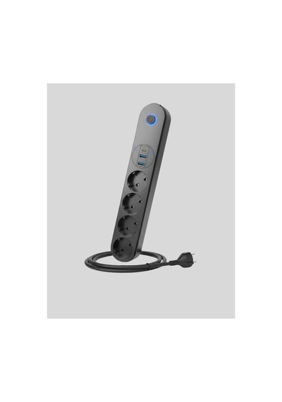 Akım Korumalı Çoklu Priz 4 Lü 2 Usb 1 Type-c 2500w Güçlü Tasarım Belirtilmemiş 2 - 5 M