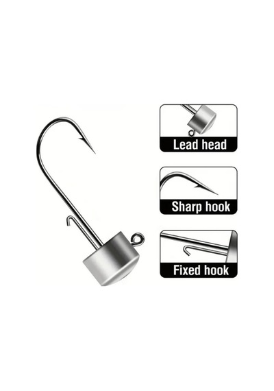 4 Adet 5 Gr Mantar Kafa Jig Head,zoka