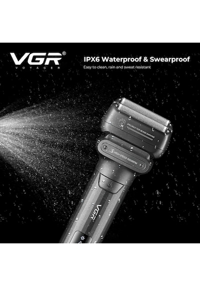 Vgr V-368 Profesyonel Yaprak Tıraş Makinesi - Afa Lisanslı, 9000 Rpm Yüksek Hız Ve Islak/kuru