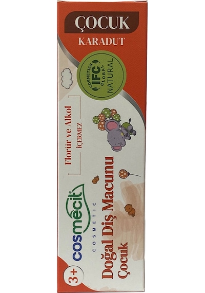 Cosmecit Doğal Diş Macunu Çocuk 90 Gr
