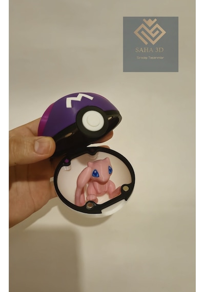Pokemon Masterball Pokeball Poke Topu Mew Hediyeli