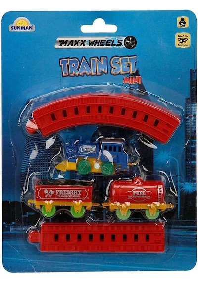 2559 Maxx Wheels Mini Tren Seti 11 Parça-Sunman