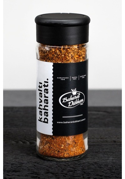 Baharat Dükkanı Kahvaltı 40gr Cam Açık Bej
