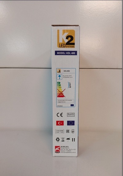10 Adet Global K2 Kdl400 6w 6500k Beyaz Smd Yuvarlak Slim Led Panel