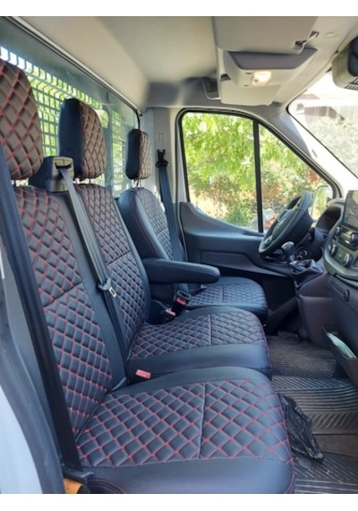 Ford Transit Araca Özel Deri Tek Kabin Oto Koltuk Kılıfı (492918475)
