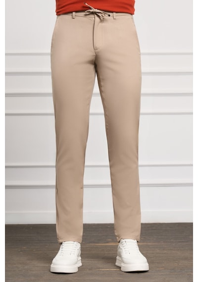 Morven Erkek Bej Slim Fit Jogger Pantolon 99ms003002653 Bej