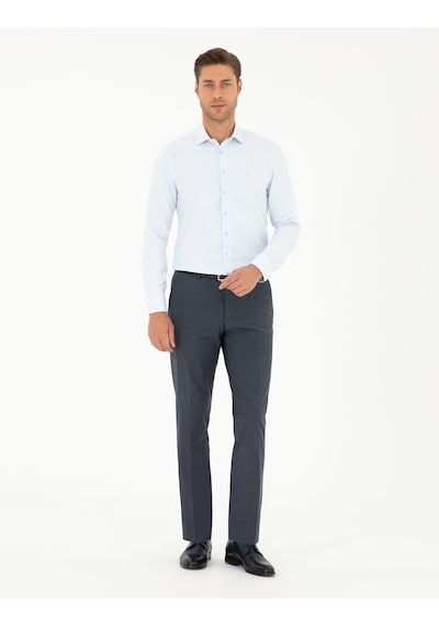 Pierre Cardin Erkek Açık Mavi Gömlek Desenli 50282965-vr003 Açik Mavi