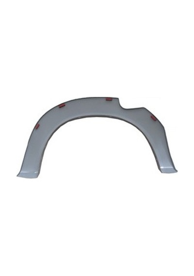 Toyota Hılux Pıck Up Vıgo D4d 05/11 Arka Çamurluk Ağzı Plastiği Sol 4x4 Siyah Ve Beyaz Renkli - Çamurluk