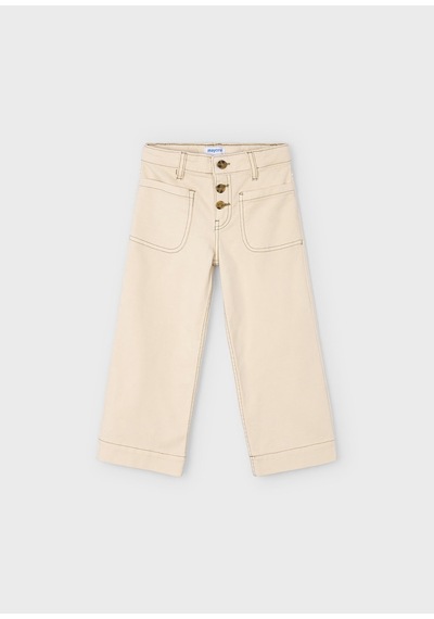Mayoral Kız Çocuk Denim Pantolon 4576 Bej