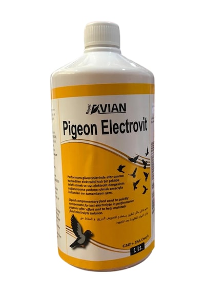 Royal Pigeon Electrovit 1 L Güvercin Ve Kafes Kuşları Için Elektrolit Desteği