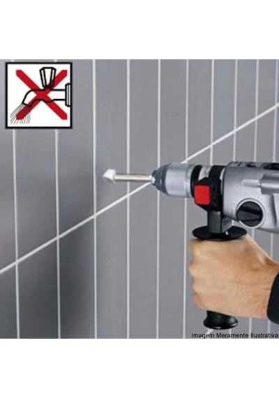 Professional Accessories Matkap Ve Kırıcı Delici Uçları, Taş Ve Beton, Gri, 8 Mm, 1 Adet