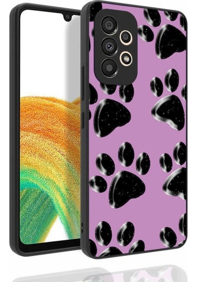 Galaxy Uyumlu A53 5g Kılıf Desenli Kamera Korumalı Parlak Zore Nora Kapak NO3