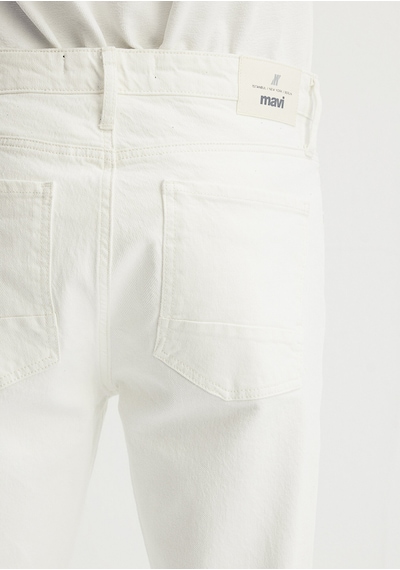 Mavi - Mılan Beyaz Street Comfort Jean Pantolon 0081084558 Hardal
