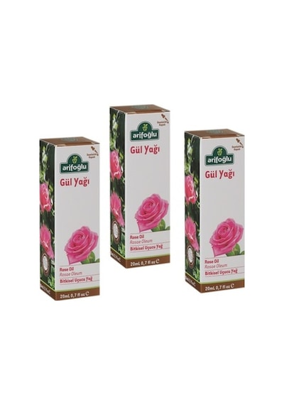 Arifoğlu Gül Yağı 3 x 20 ML