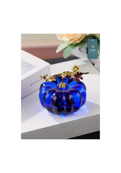 Chacha Home Luxury Autumn Kristal Cam Kabak Dekoratif Obje - 6 Cm 1 Adet