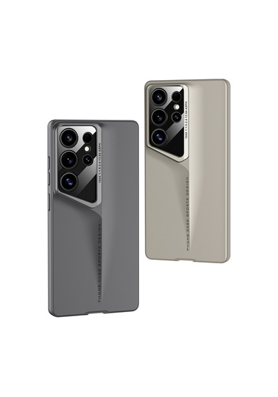 Galaxy Uyumlu S25 Ultra Kılıf Ultra İnce Kamera Korumalı Sert Rubber Pazarplus Procase Kılıf Siyah