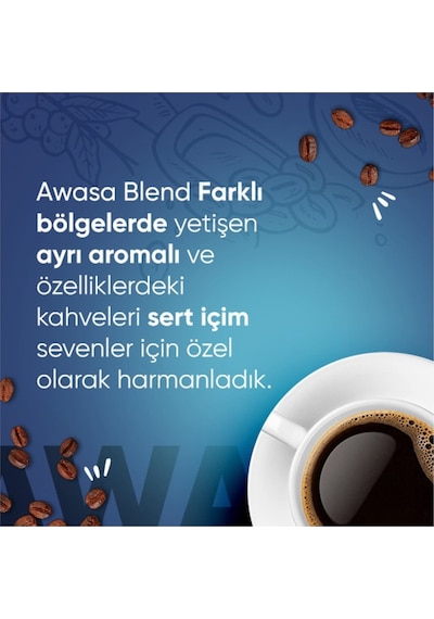 Addis Ababa Coffee Premium Barista Awasa Blend Kahve 4 x 250 G