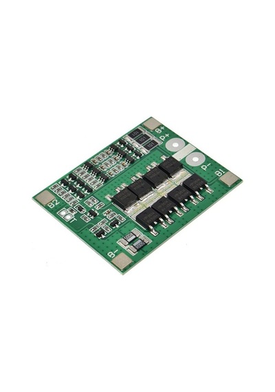 3s 12v 25a Li-ion Lipo Pil 18650 D Şarj Cihazı Koruma Denge Modülü - Yeşil
