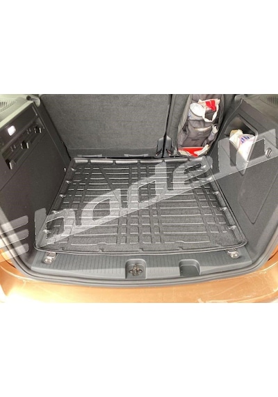 Vw Caddy Bagaj Paspası Havuzlu Kaucuk Kokusuz Siyah