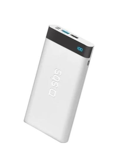 Sbs-79744 Tebb10000Poc Lcdw 2 Usb 10.000 Powerbank