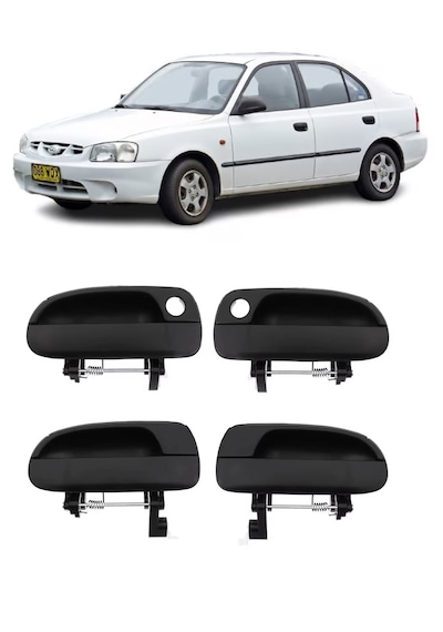 Hyundai Accent Milenyum 2000-2005 Uyumlu Dış Kapı Kolu Takımı 4 Adet Ön Sağ Ve Sol & Arka Sağ Ve Sol Dış Kapı Kolu Takımı Hyundai Accent Milenyum 2000-2005 Uyumlu Dış Kapı Kolu Takımı 4 Adet Ön Sağ Ve Sol & Arka Sağ Ve Sol Dış Kapı Kolu Takımı