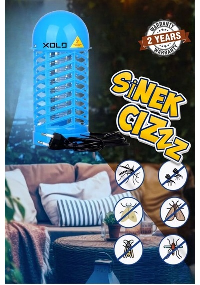 Mini Sinek Öldürücü Mavi Uv Gece Lambası Oda Tipi Sinek Cız Cihazı Elektrikli