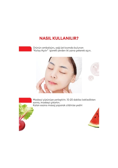 Missha Talks Vegan Squeeze Sheet MaskKarşıtı Nemlendirici Vegan Yaprak Maske - Hydro Booster