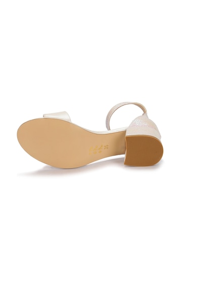 Kiko Kids Kiko 769 Kum Cilt Günlük Kız Çocuk 3 Cm Topuk Sandalet Ayakkabı S Sedef