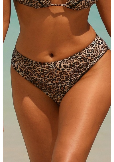 Amarelle Capetown Leopar Desenli Toparlayıcı Bikini Altı Leopar