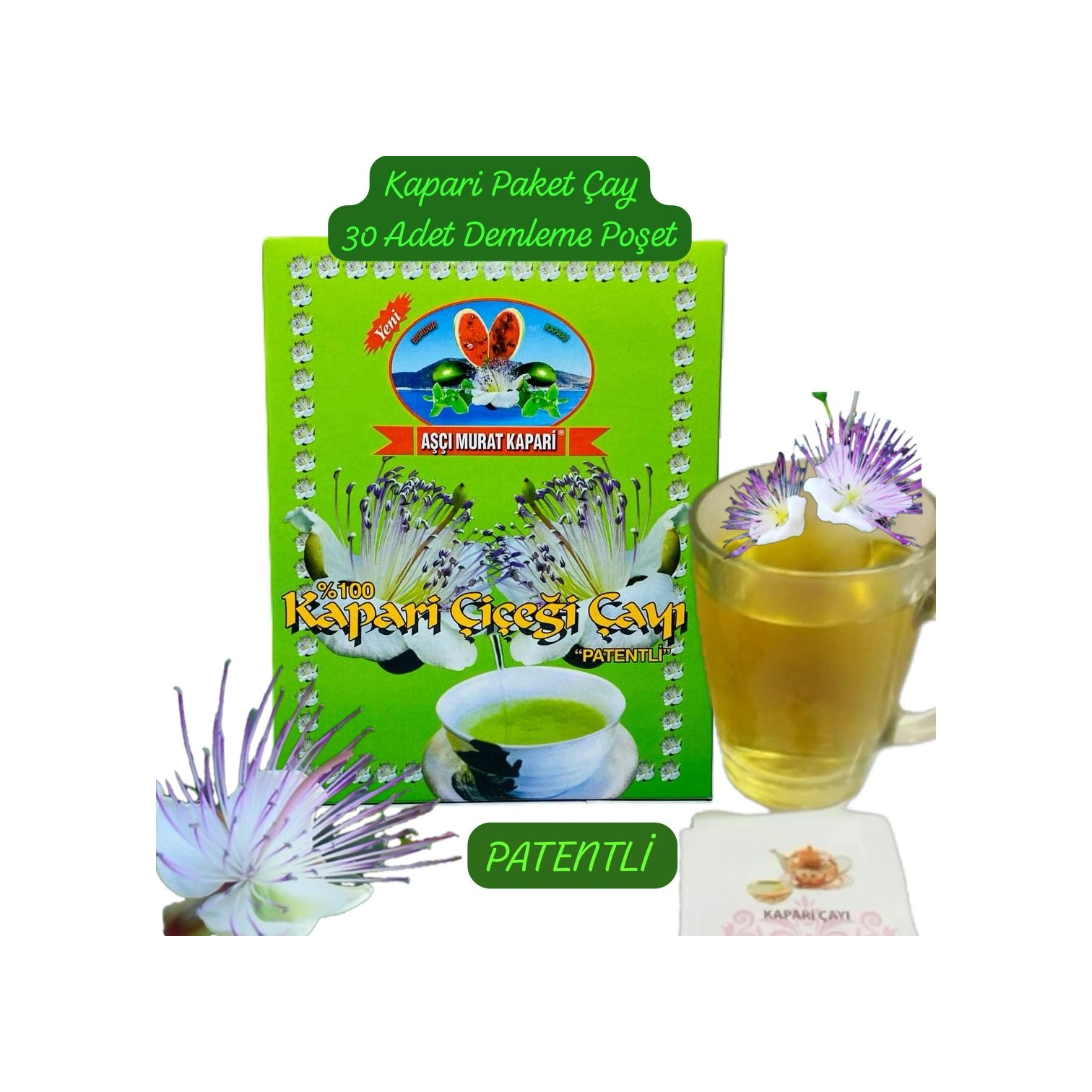 Aşçı Murat Kapari Çiçeği Demleme Çayı 30 x 1 G